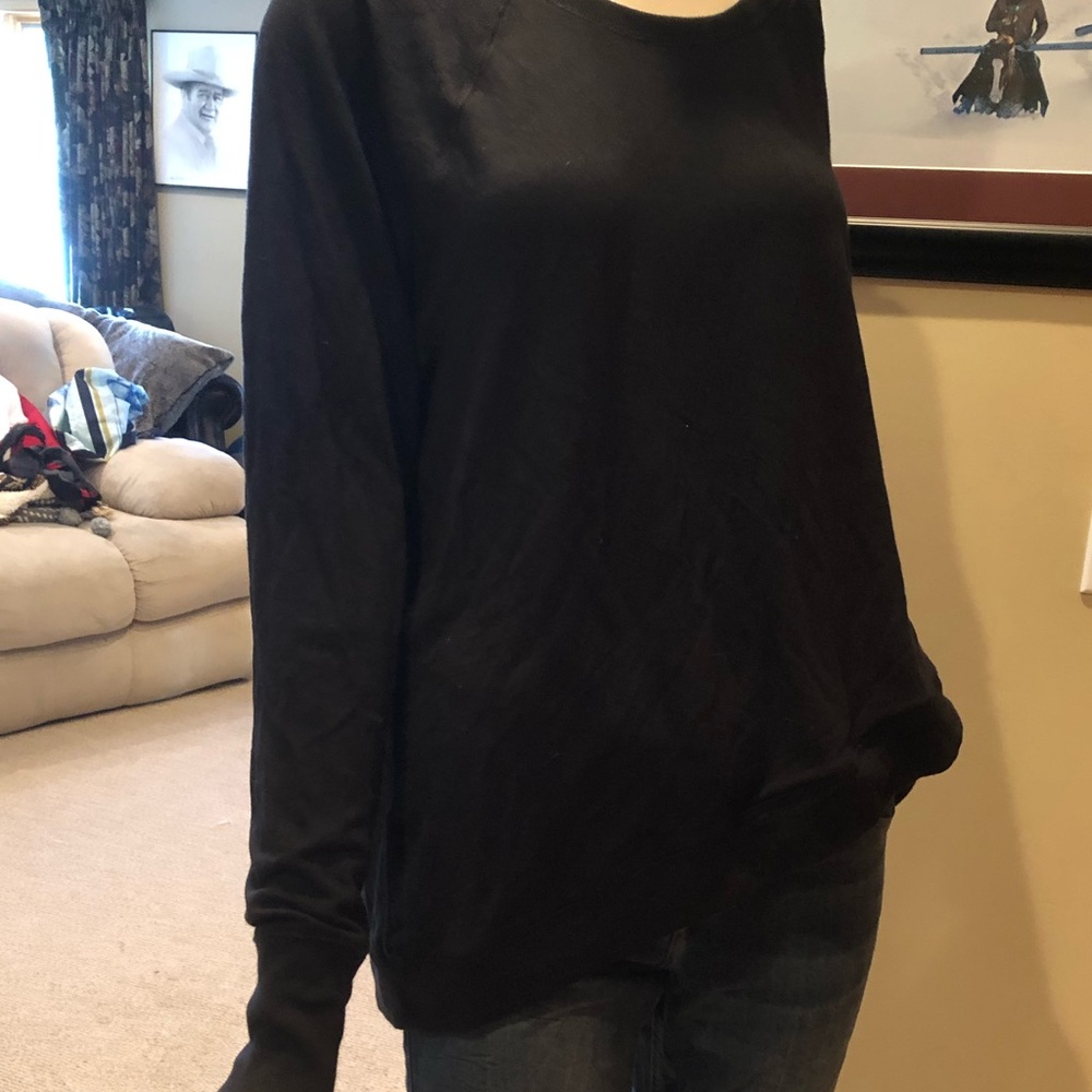 Athleta black sweater